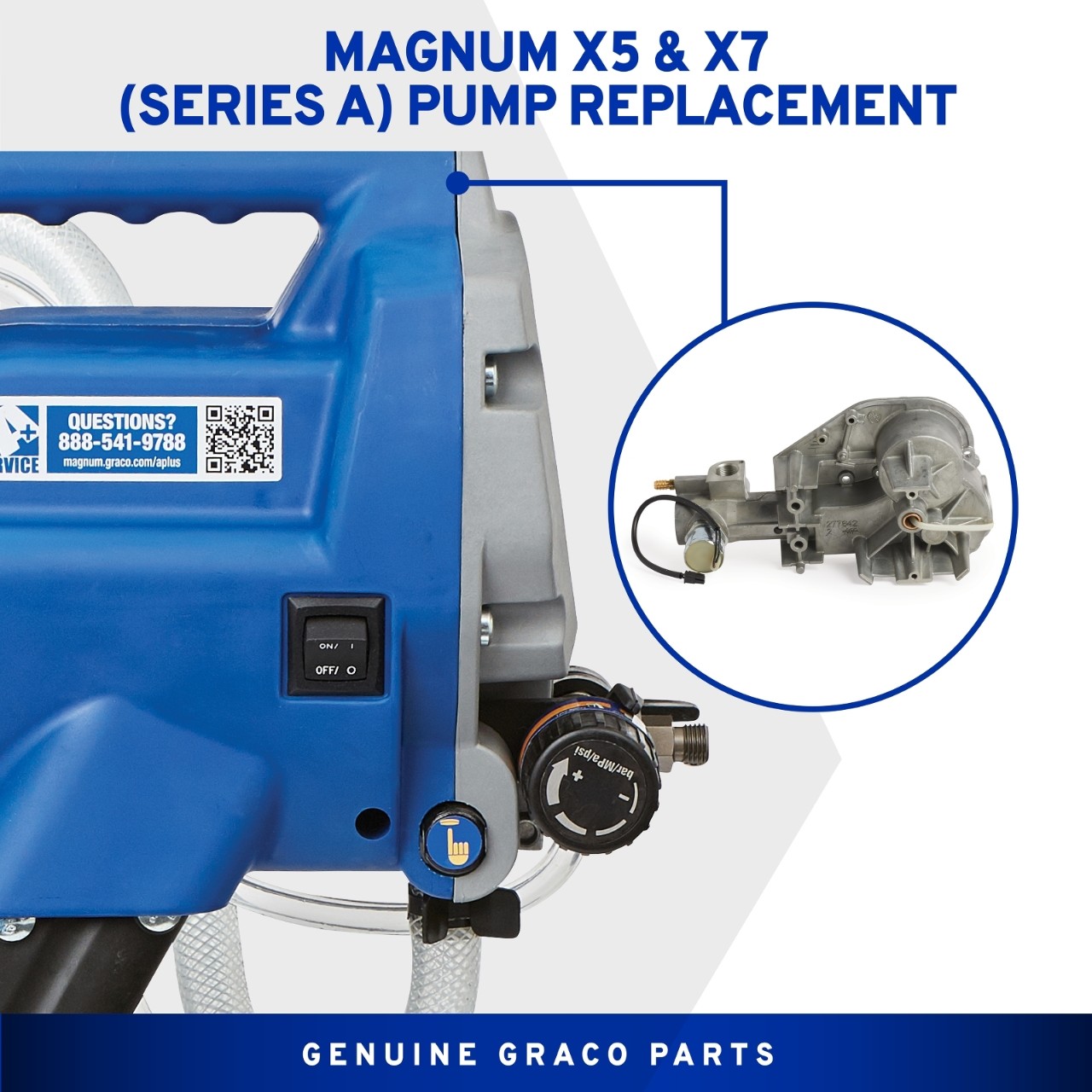 Graco magnum deals x5 pump